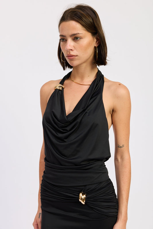 Tori Halter Top