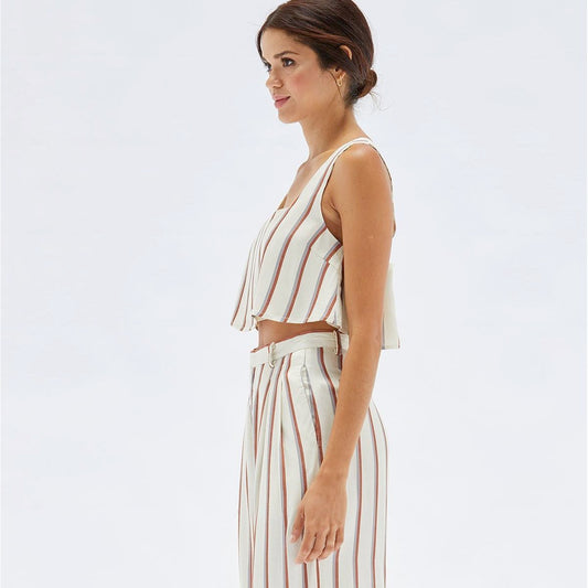 Simin Striped Top